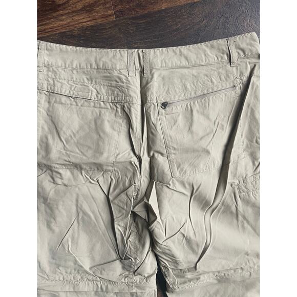 The North Face Men’s Pants Convertible Zip Off  Ripstop Nylon 34 Cargo Hiking - Picture 6 of 11